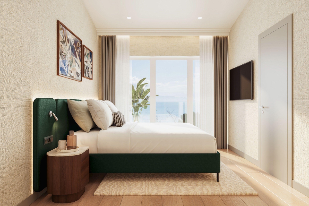 Appartamenti con una camera da letto al piano terra in seconda fila sul mare