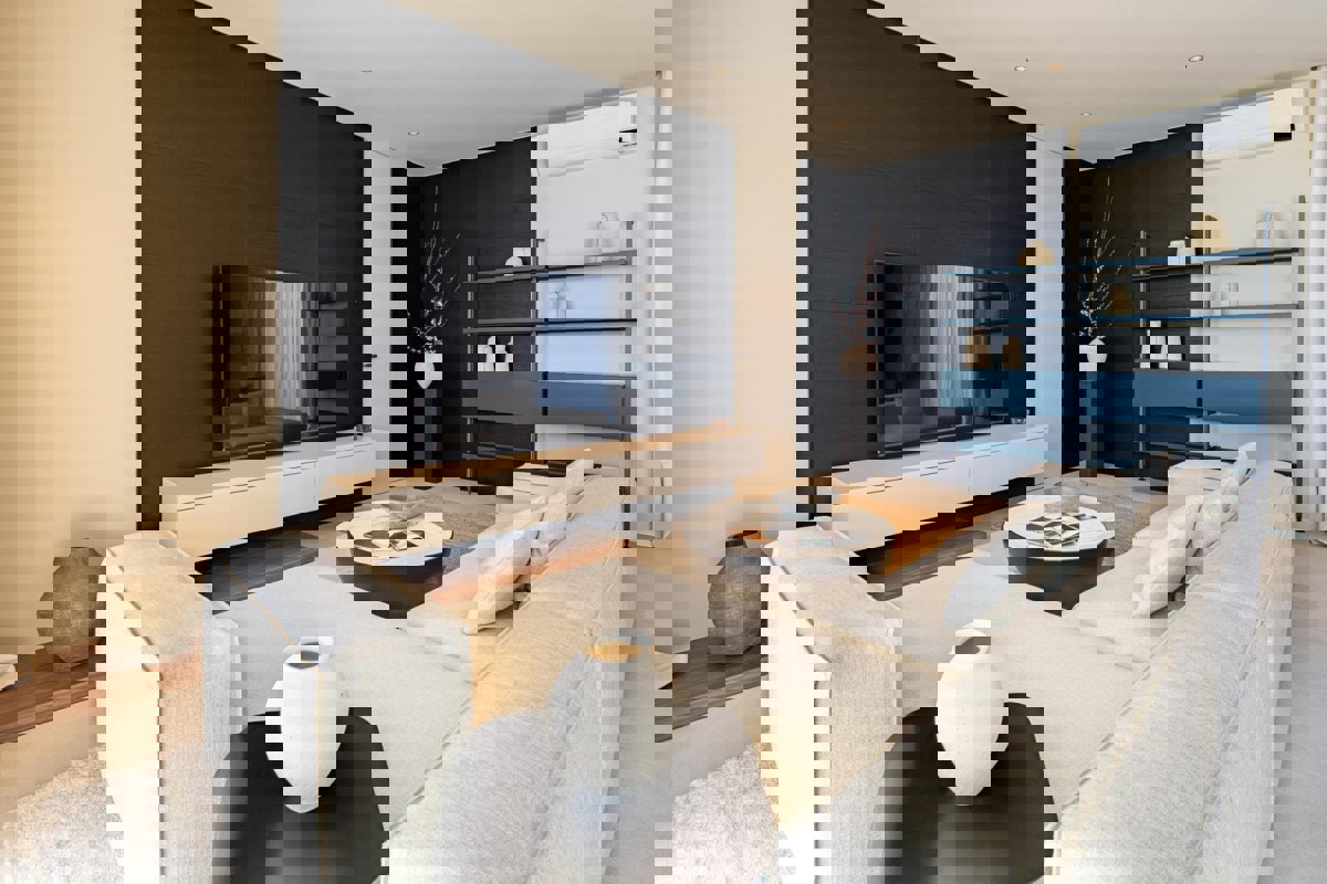 Villa di design al piano terra con piscina e dotazioni di alta gamma