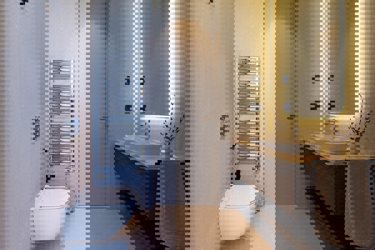 Villa di design al piano terra con piscina e dotazioni di alta gamma