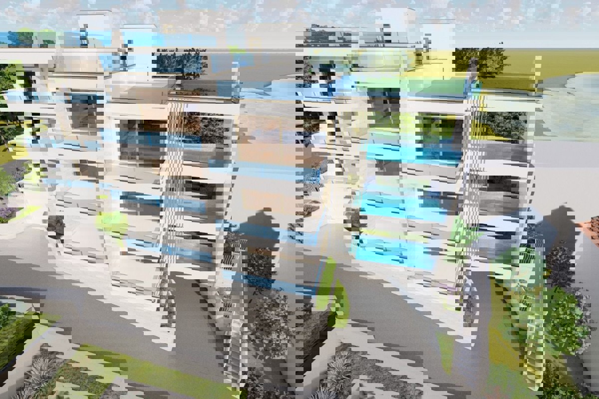 Appartamento di lusso con piscina vista mare