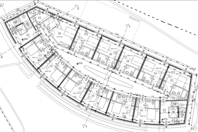 Terreno edificabile di 1556 mq, in vendita