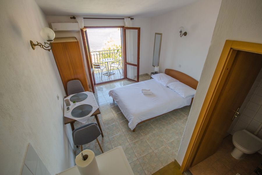 Palazzina con vista sul mare aperto
