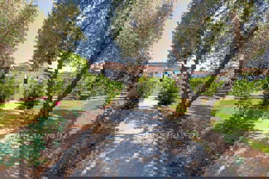 Una casa con un bel giardino