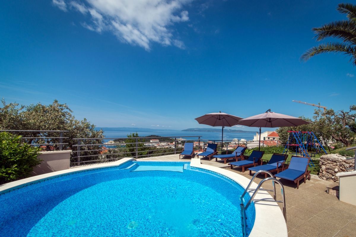 Bella villa con vista panoramica sul mare
