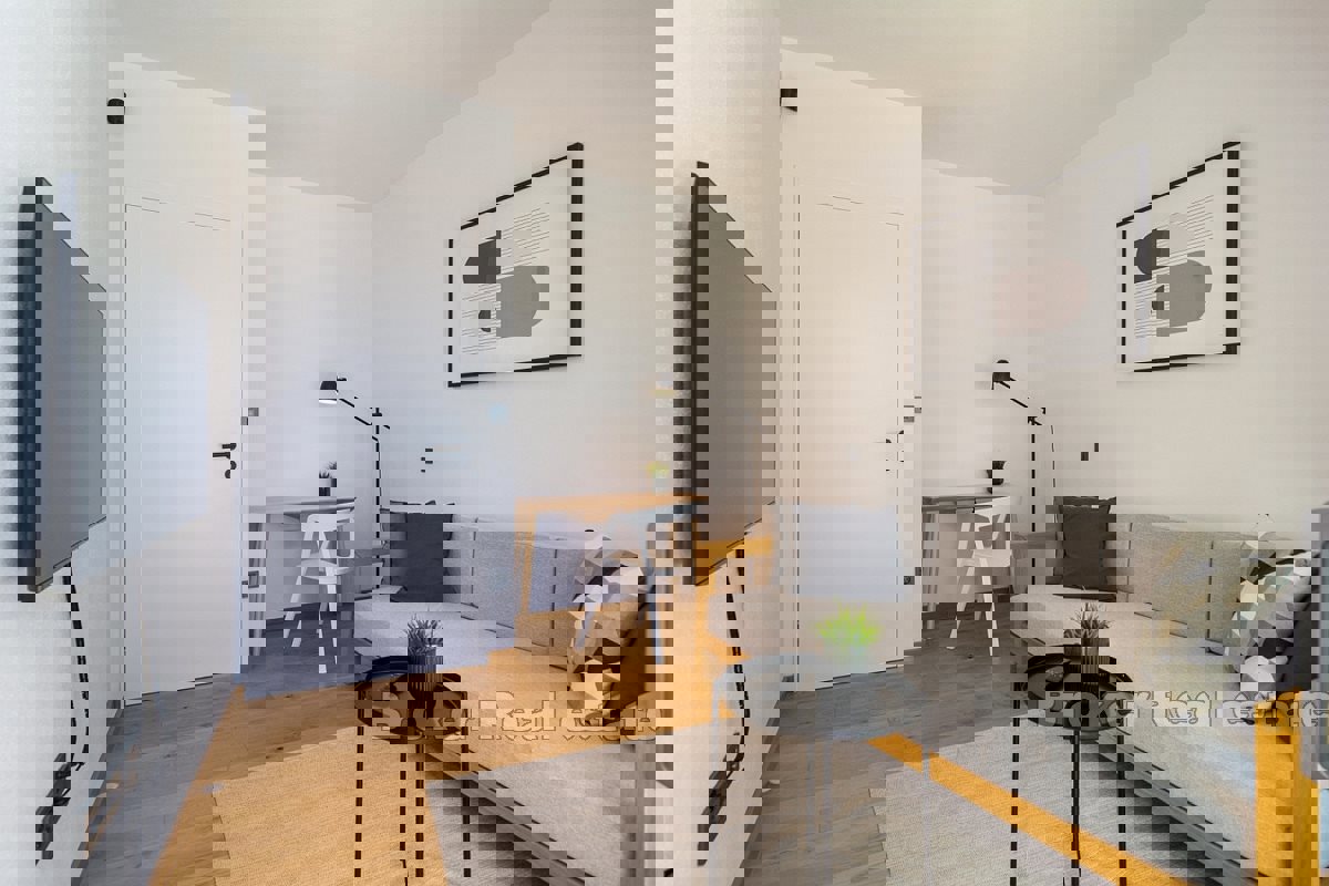 Casa moderna con vista mare