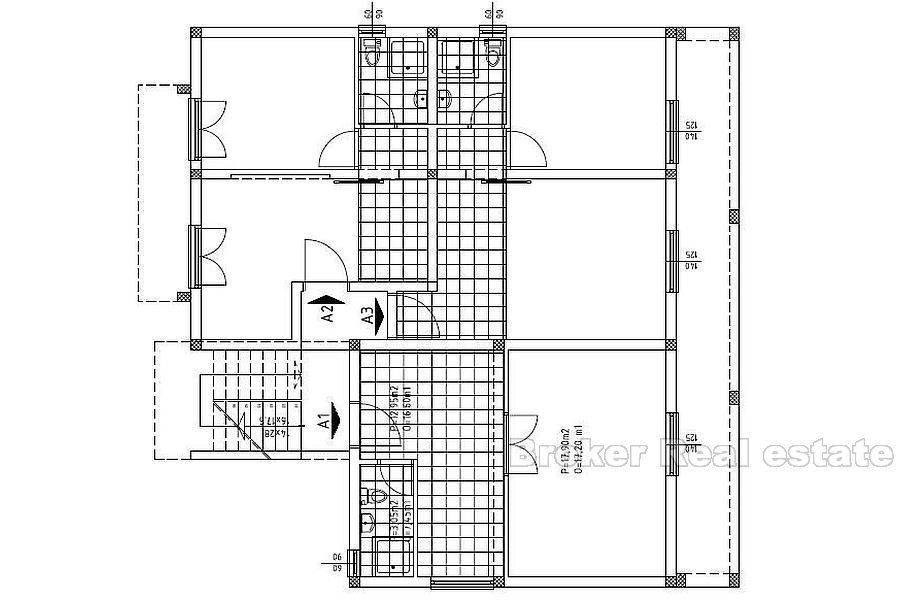 Nuova casa con 7 appartamenti, in vendita