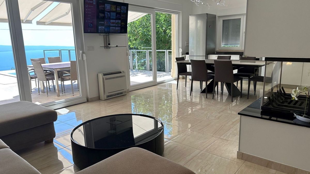 Villa per vacanze con splendida vista sul mare