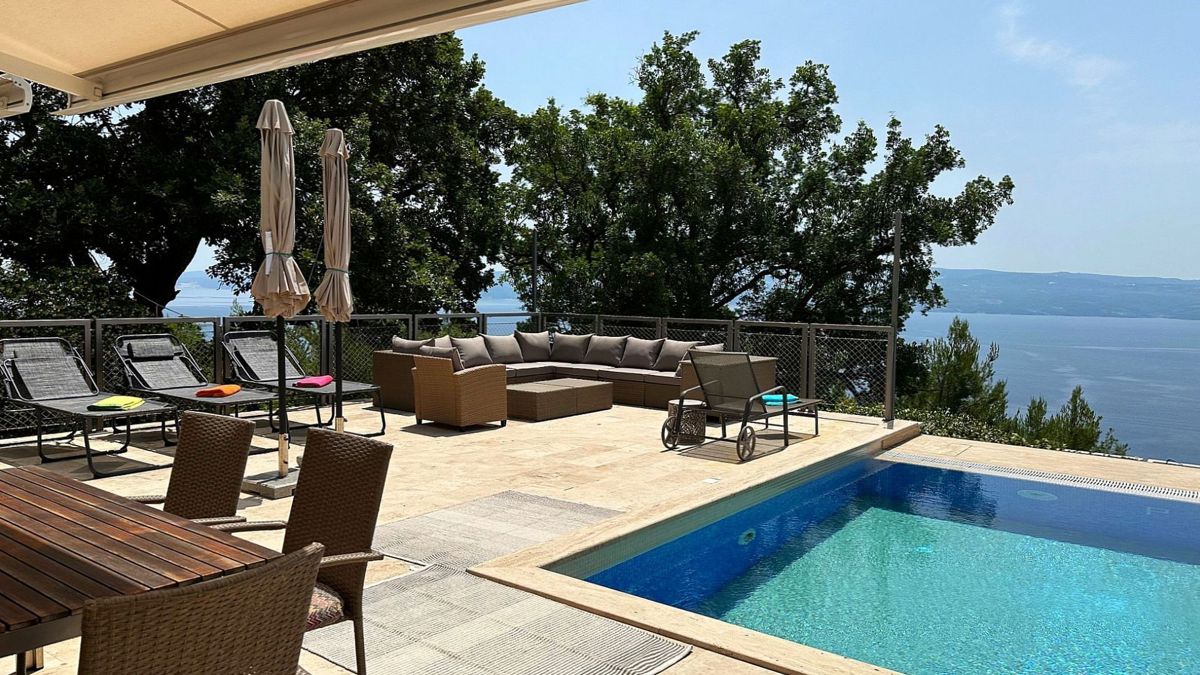 Villa per vacanze con splendida vista sul mare