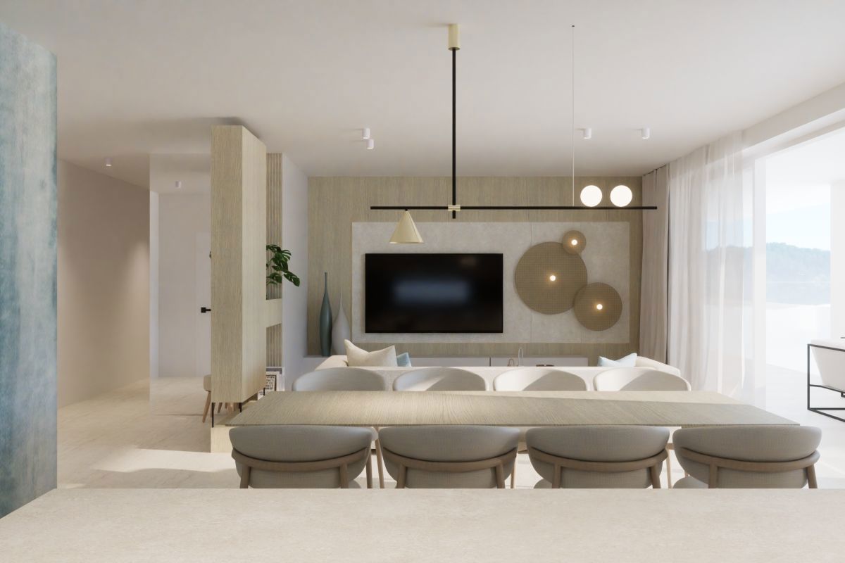 Attico esclusivo con terrazza panoramica in prima fila sul mare