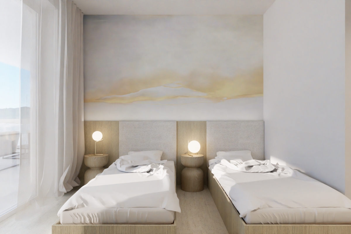 Attico esclusivo con piscina in prima fila sul mare