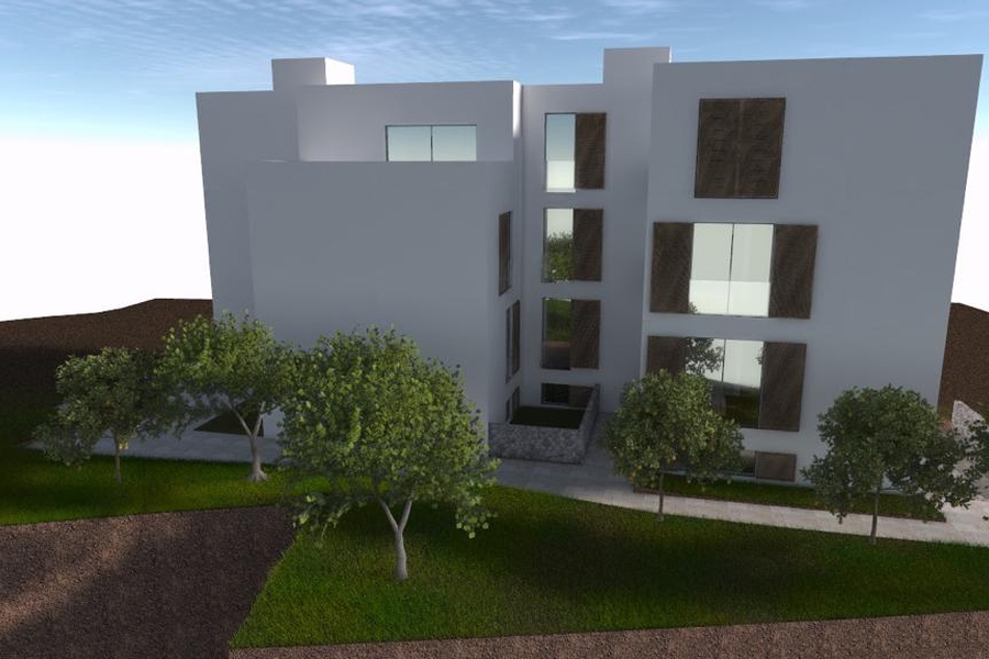 Moderno appartamento con due camere da letto con vista mare