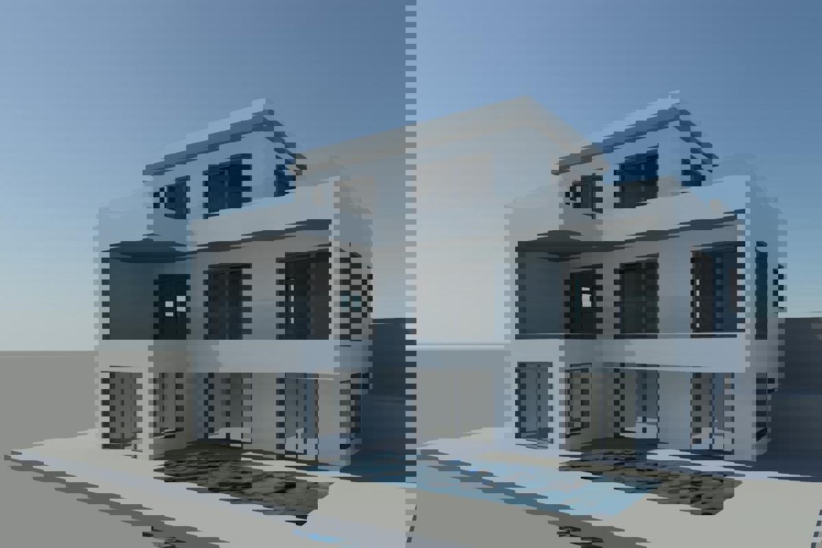 Terreno con vista mare e permesso di costruire una villa