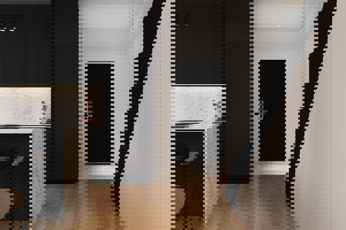 Villa moderna con vista panoramica sul mare