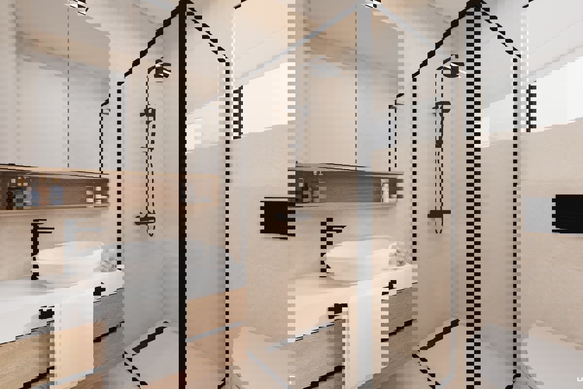 Villa moderna con vista panoramica sul mare