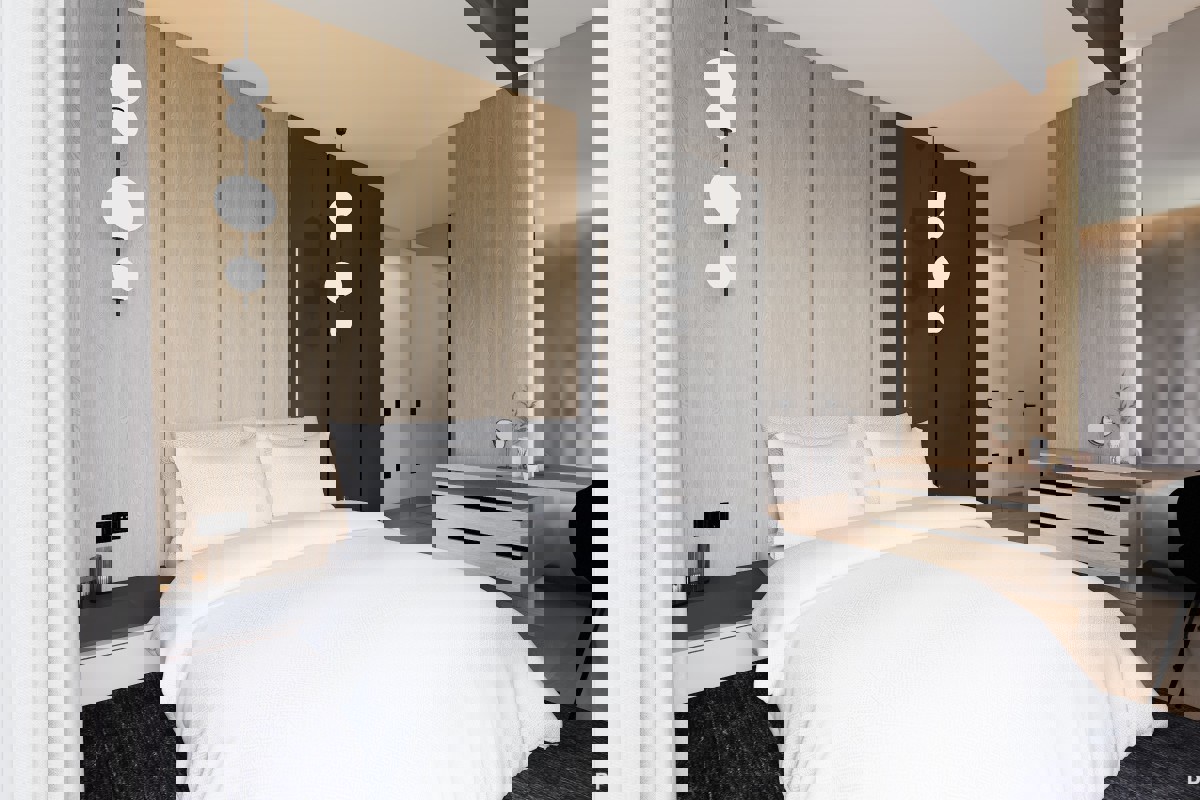 Villa moderna con vista panoramica sul mare