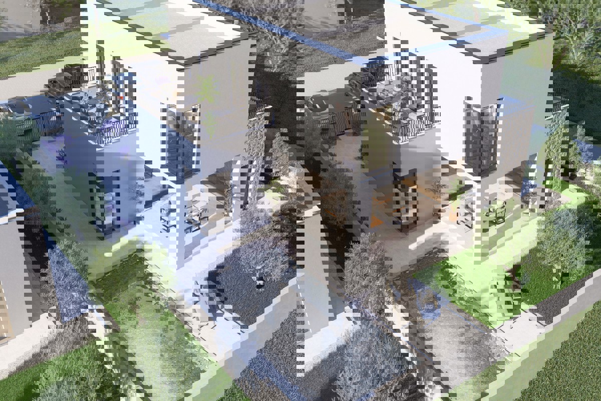 Villa moderna con vista panoramica sul mare