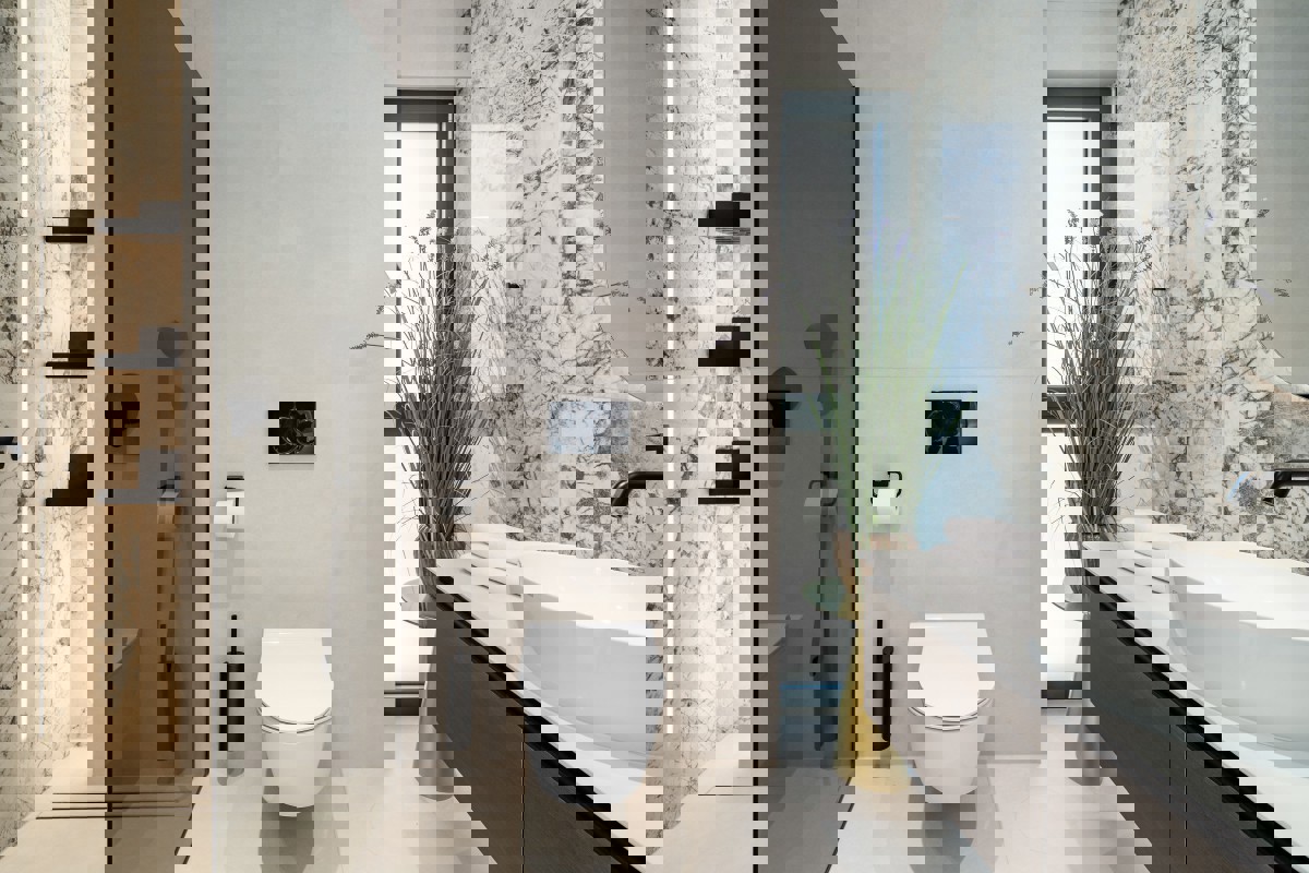 Villa moderna con vista panoramica sul mare