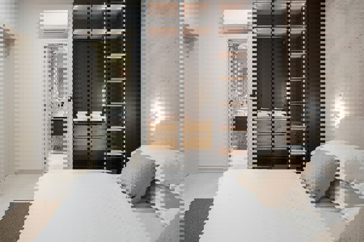 Villa moderna con vista panoramica sul mare