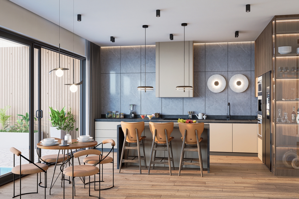 Lussuoso appartamento duplex in prima fila sul mare in posizione eccellente