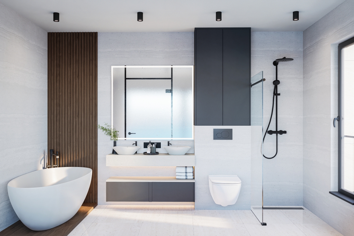 Lussuoso appartamento duplex in prima fila sul mare in posizione eccellente