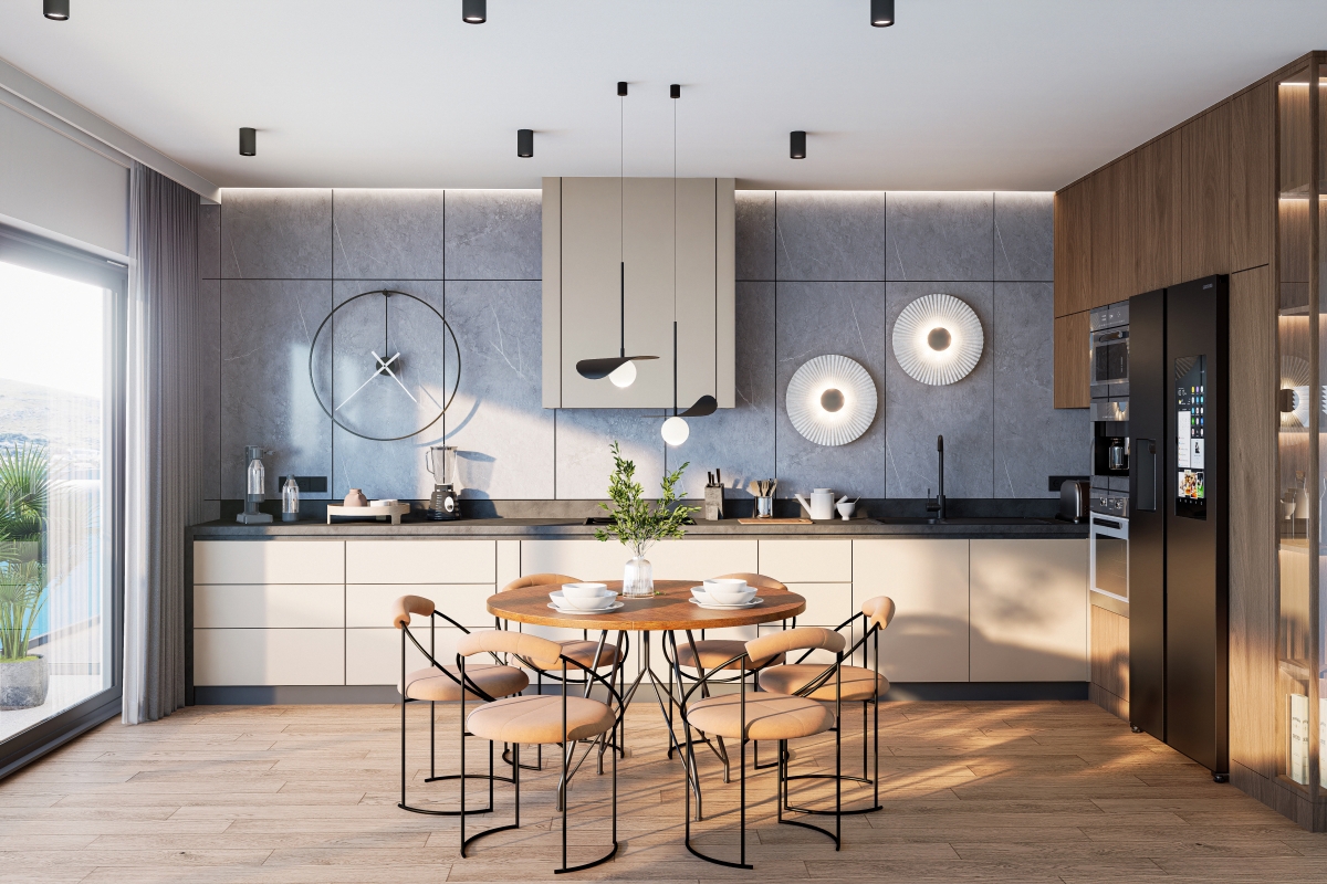 Straordinario attico con terrazza panoramica in prima fila sul mare