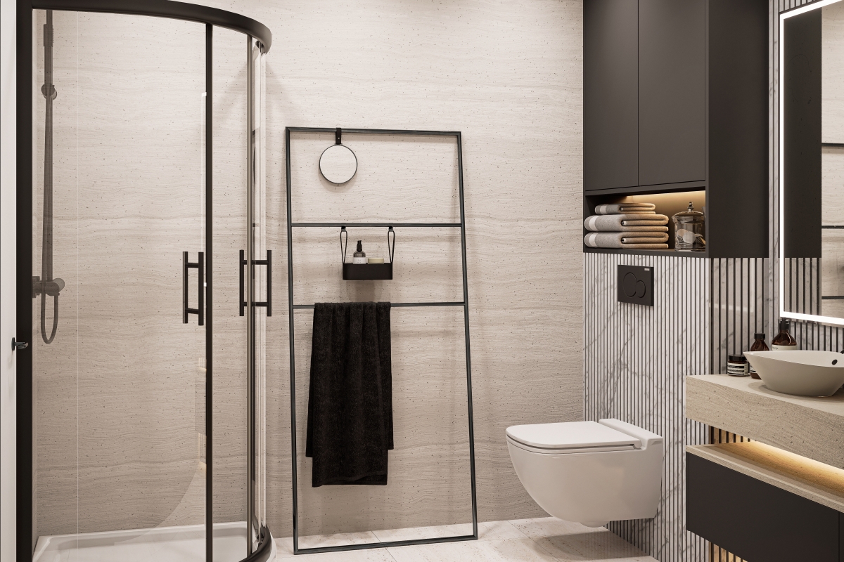 Straordinario attico con terrazza panoramica in prima fila sul mare