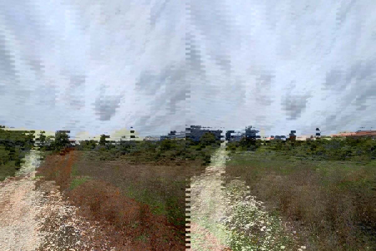 Terreno con progetto per una villa moderna con piscina