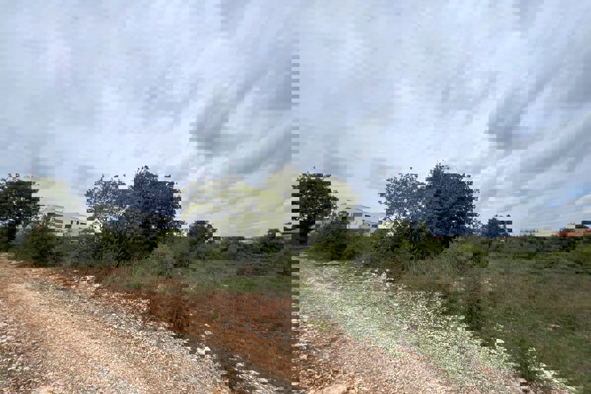 Terreno con progetto per una villa moderna con piscina