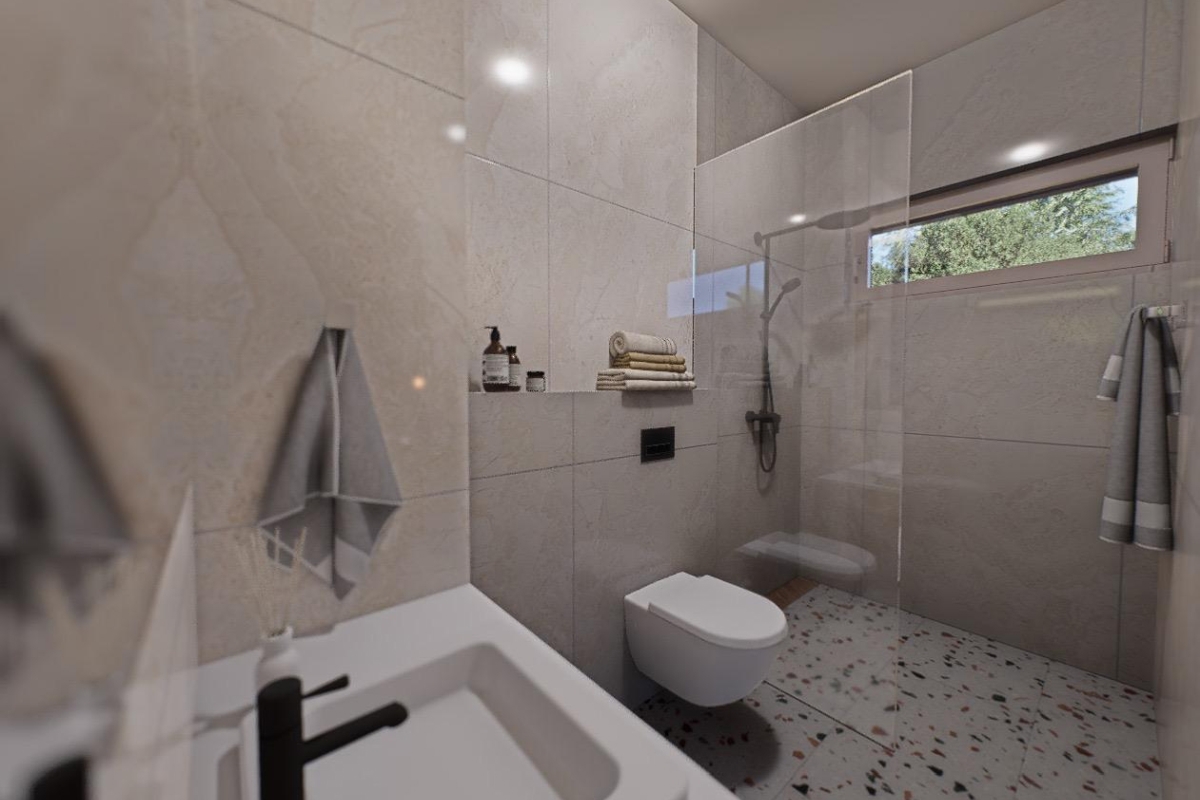 Villa con vista mare