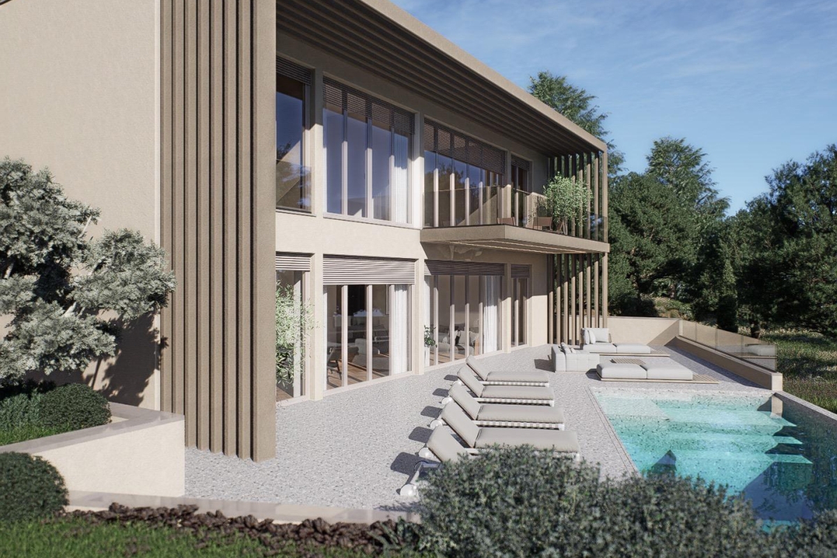 Villa con vista mare