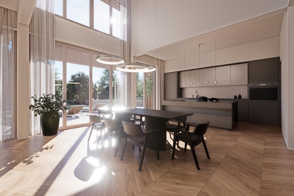 Villa con vista mare