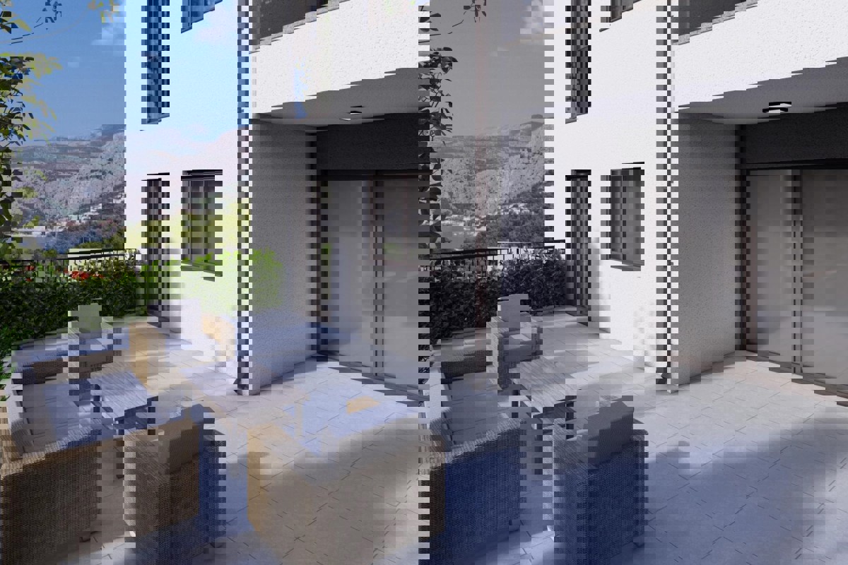 Appartamento con una camera da letto in un edificio di nuova costruzione