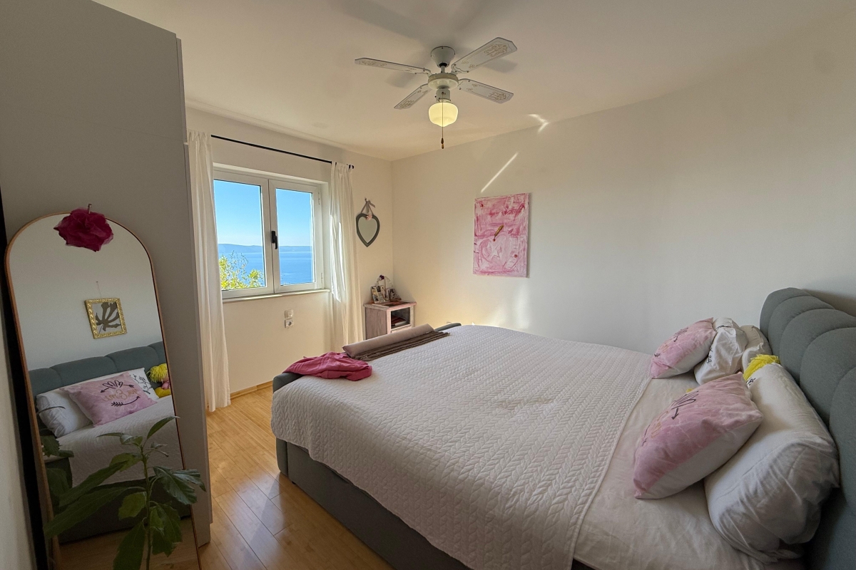 Casa con vista mare aperta