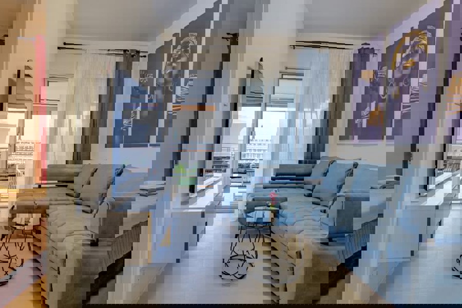 Appartamento arredato in stile moderno in una posizione attraente