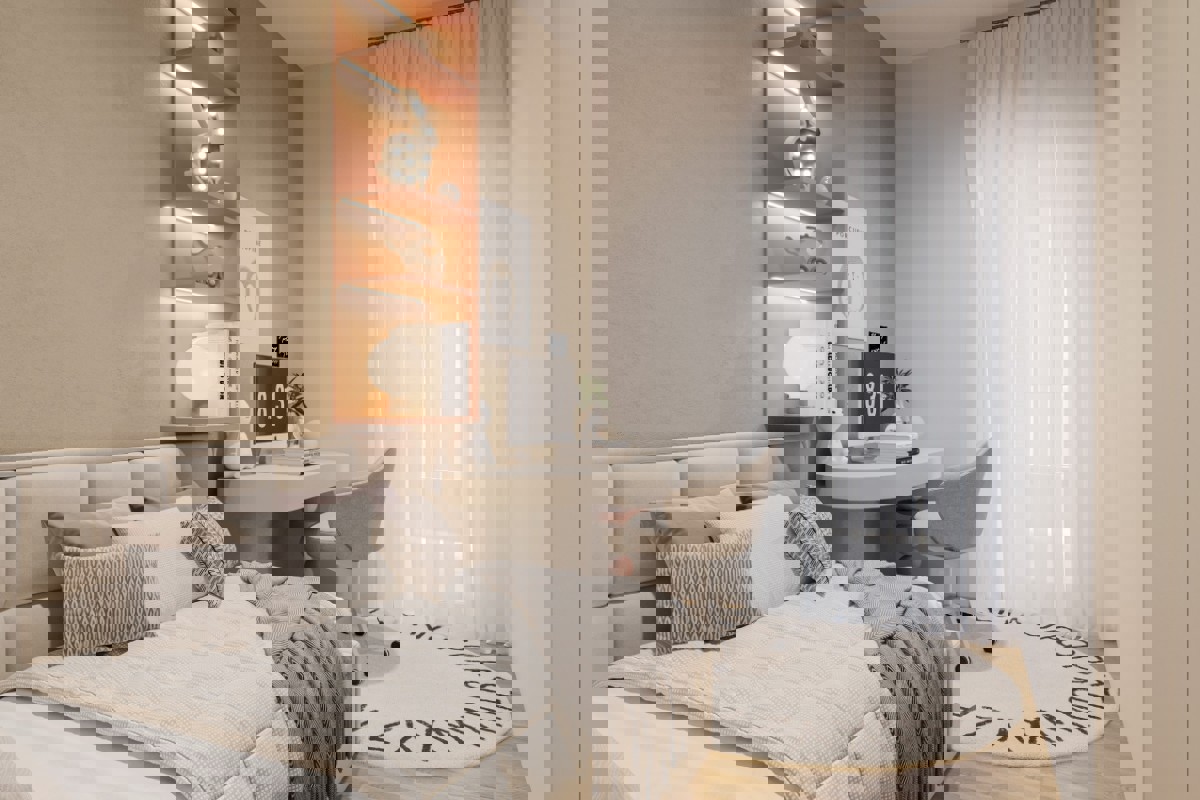 Moderno appartamento con tre camere da letto in una posizione prestigiosa