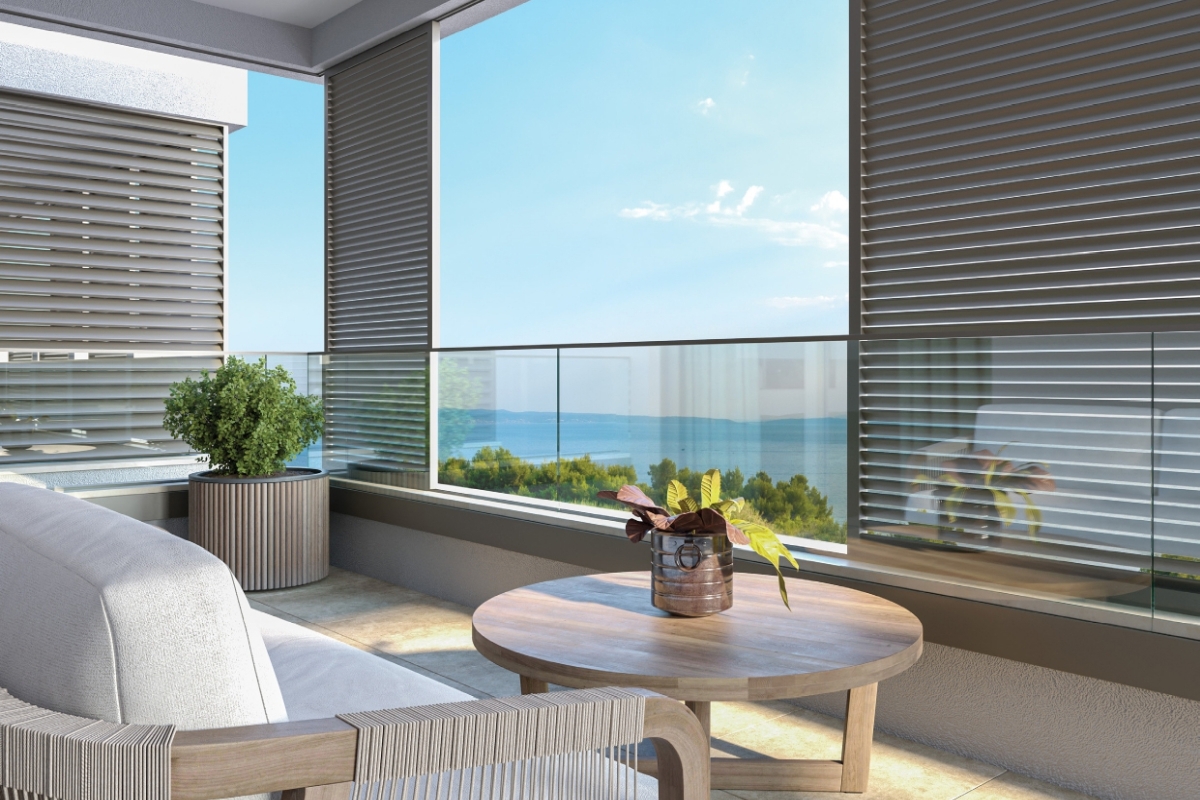 Moderno appartamento con tre camere da letto in un nuovo edificio