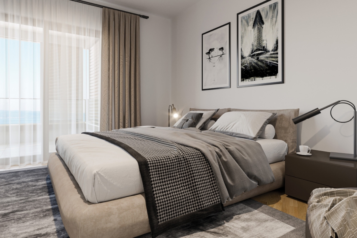 Appartamento con tre camere da letto in una posizione attraente