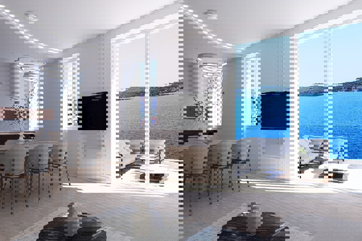 Appartamento di lusso con vista mare nel centro di Sebenico