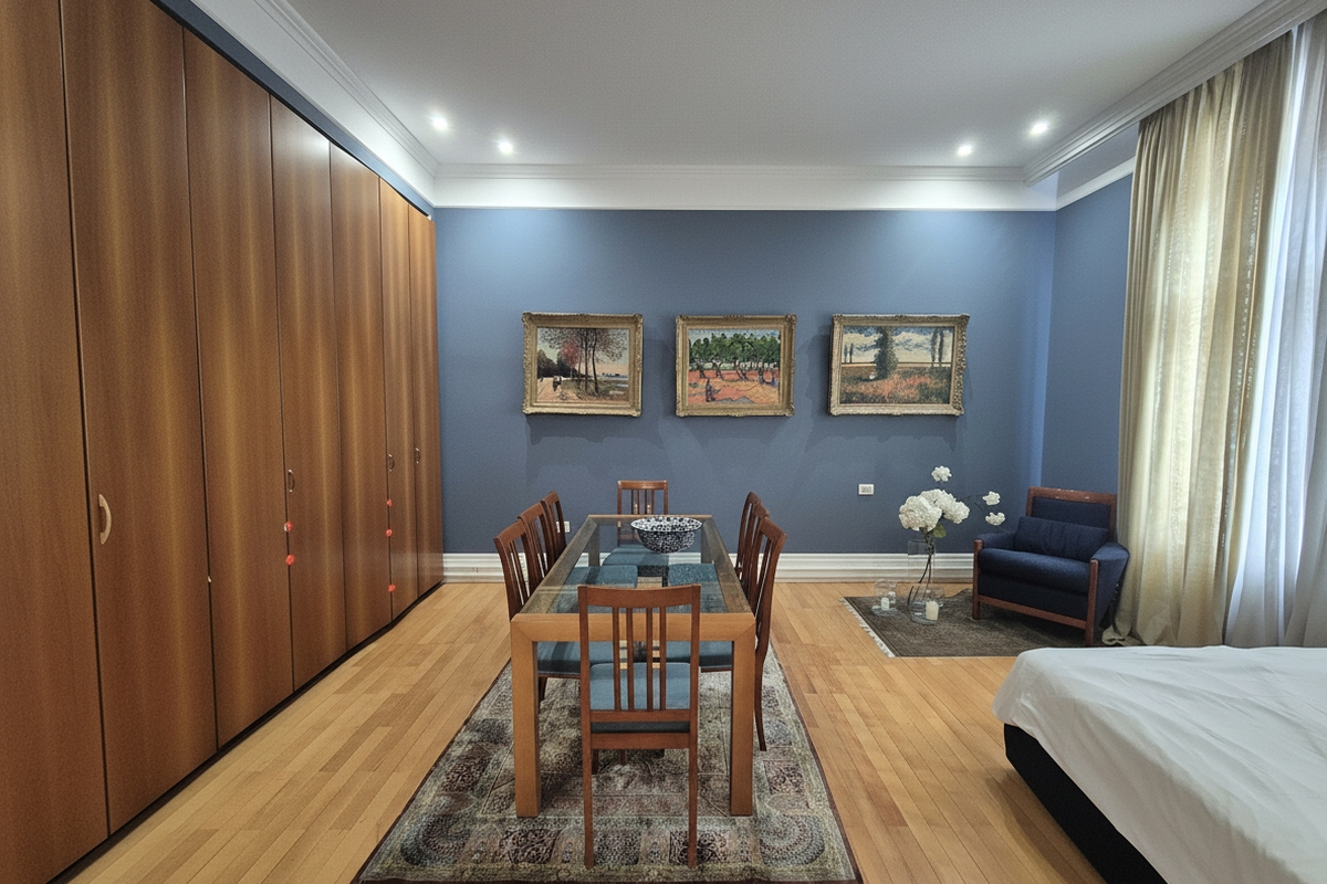 Appartamento arredato in stile moderno nel centro città