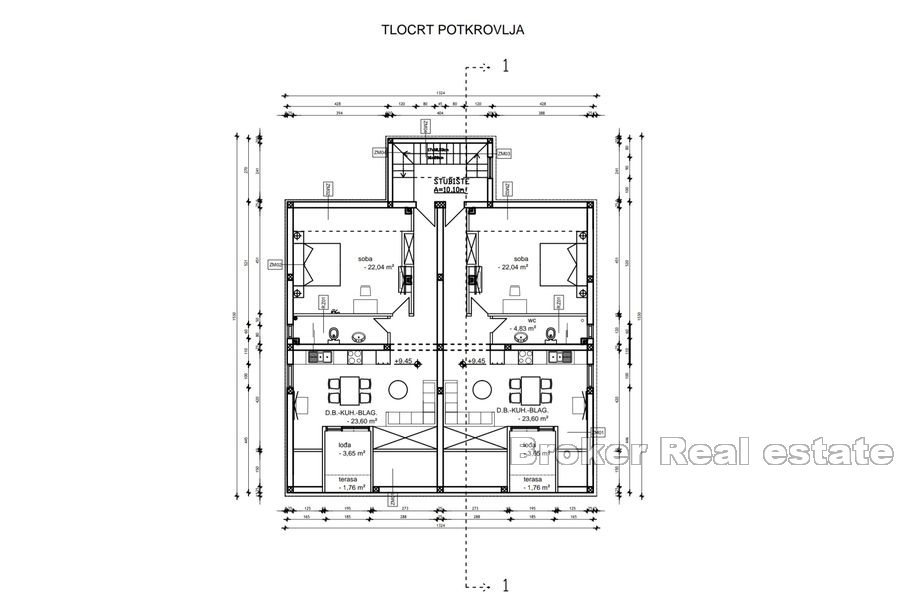 Palazzina con vista mare