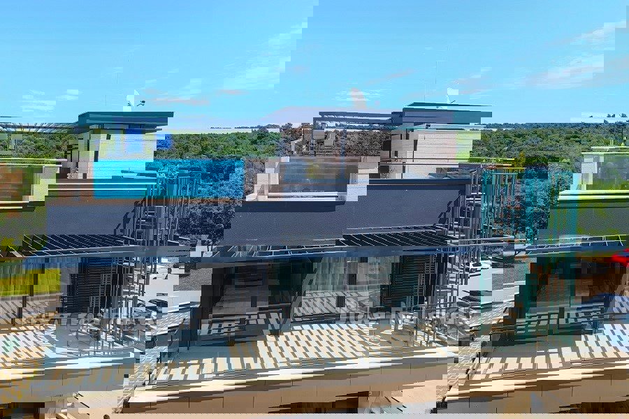 Attico con vista mare