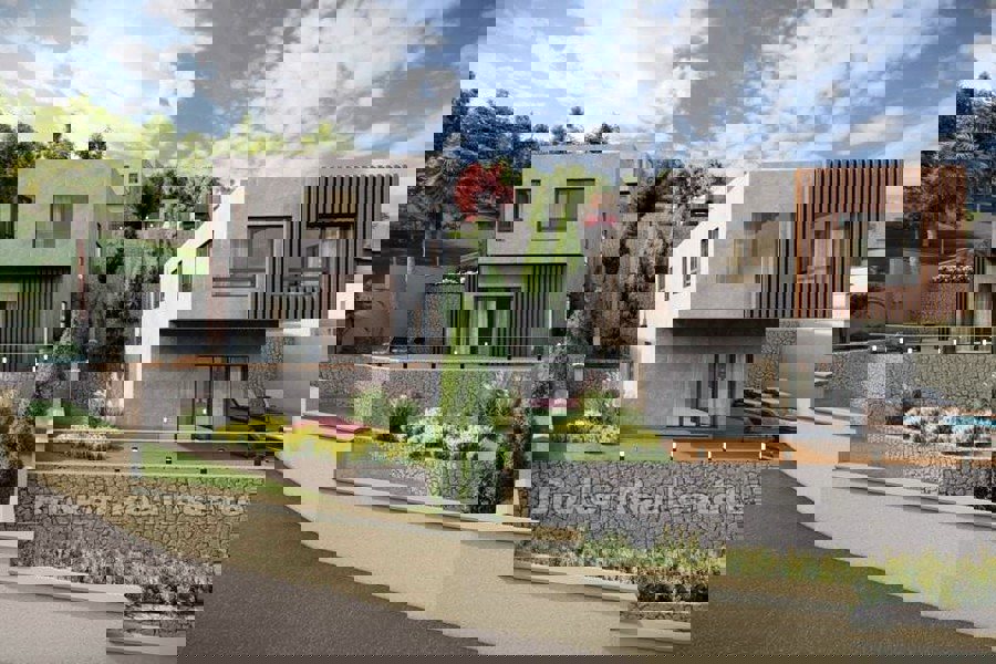 Complesso di ville con vista mare