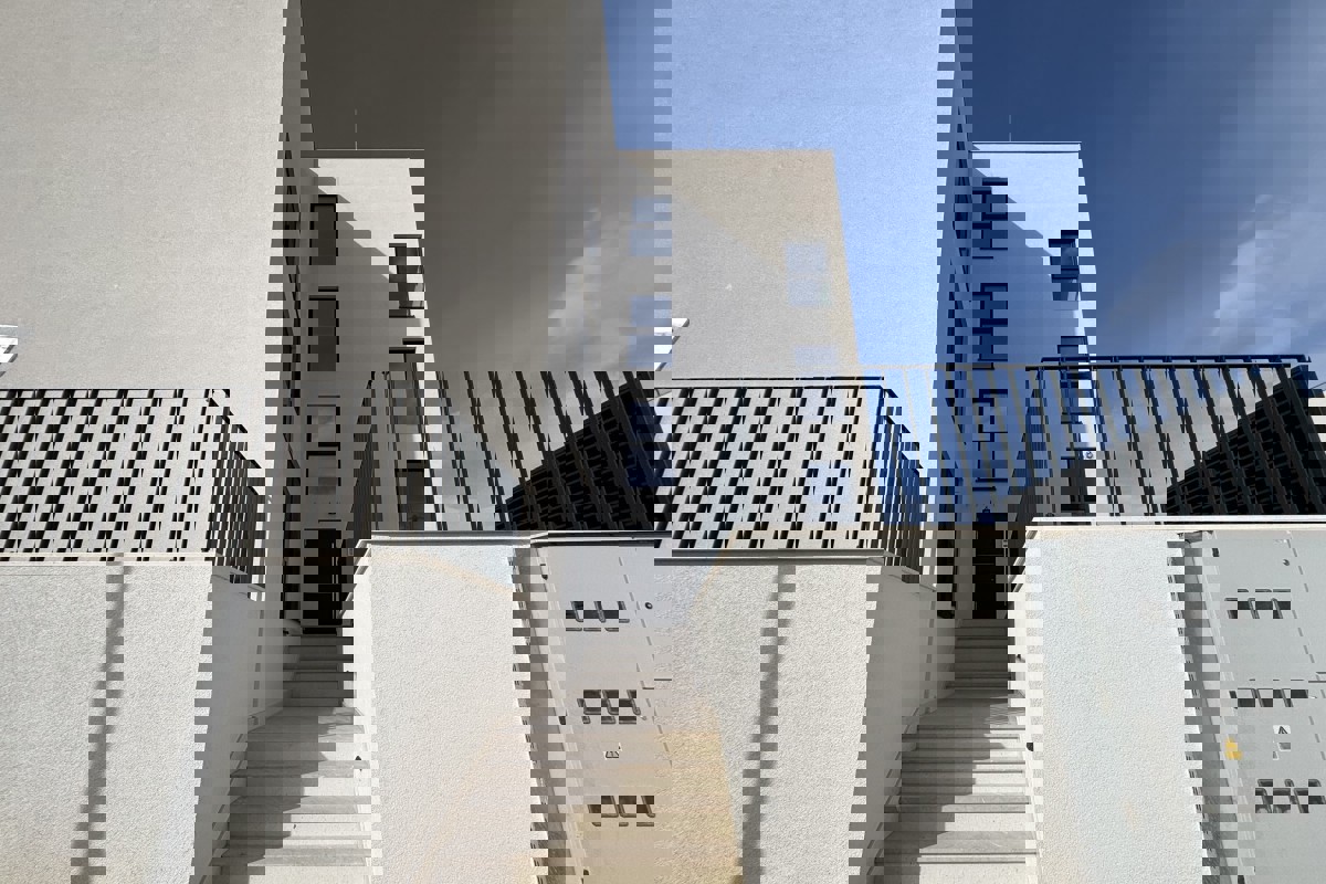 Appartamenti in costruzione con vista mare