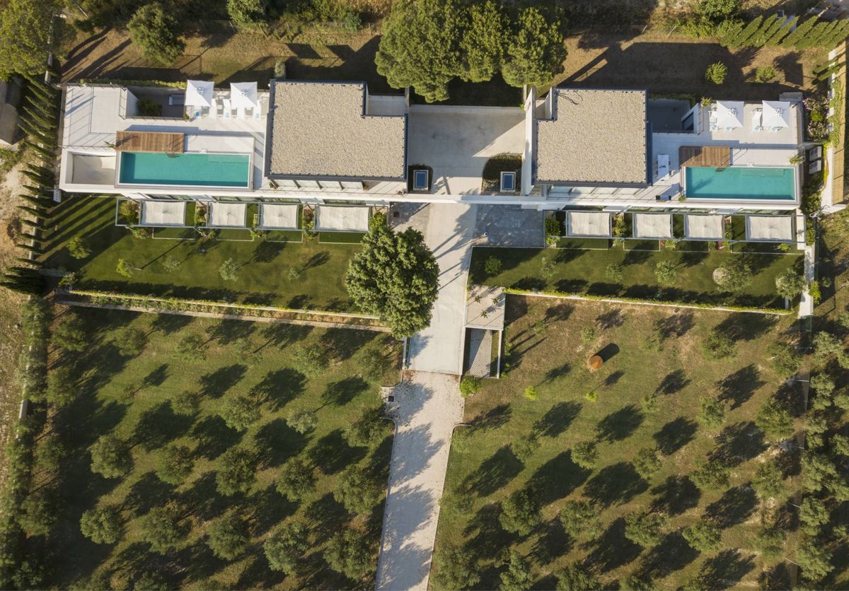 Villa contemporanea con vista panoramica sul mare