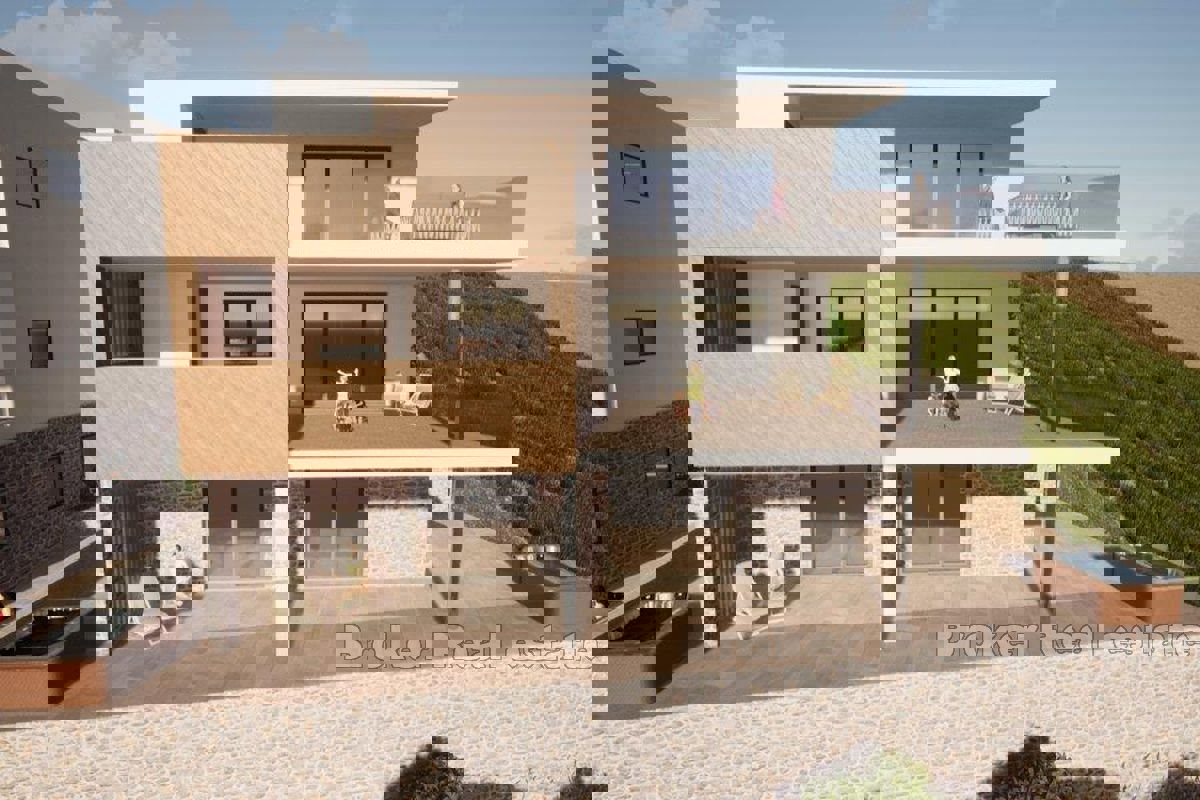 Interessante terreno edificabile con vista sulla baia