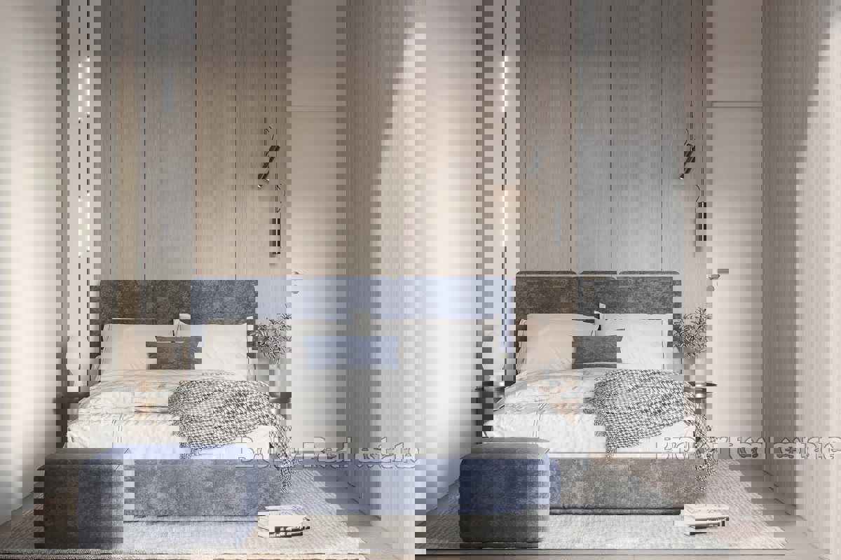 Appartamenti moderni in un nuovo edificio con piscina e vista sul mare