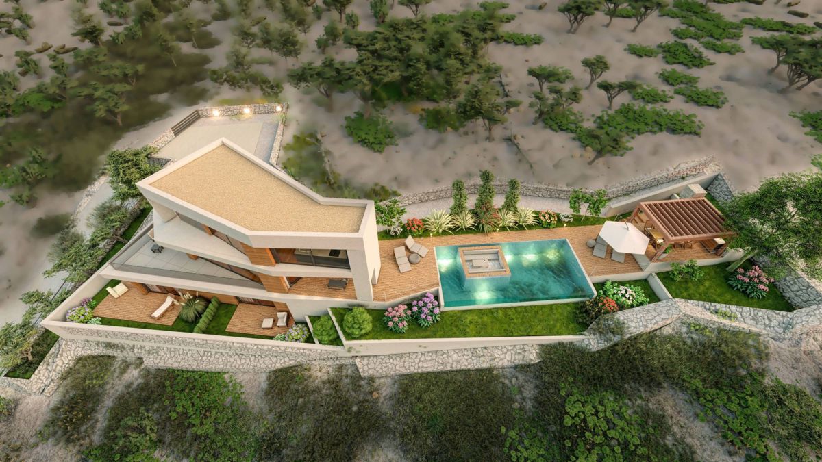 Isola di Kaprije - Villa esclusiva con piscina