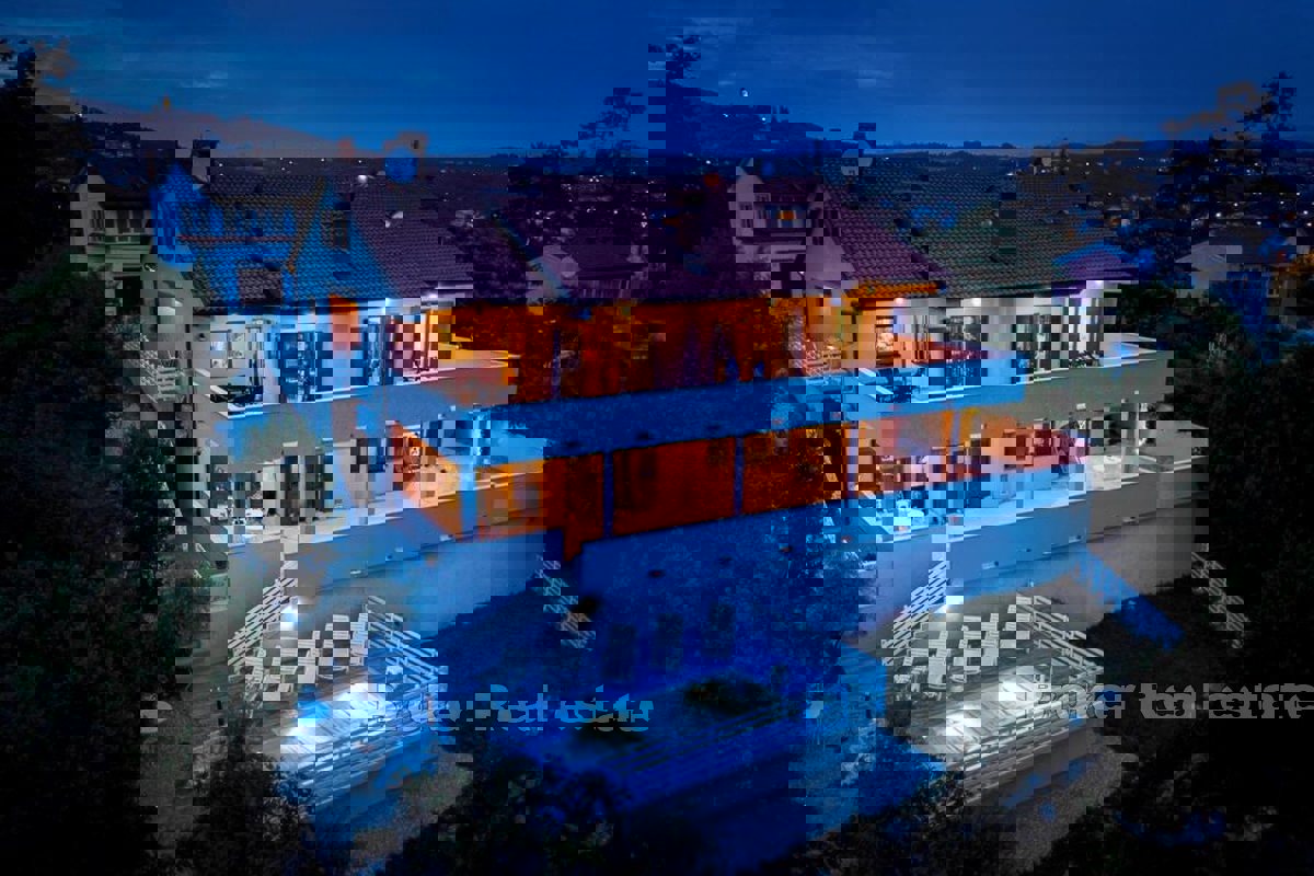 Affascinante casa con vista mare
