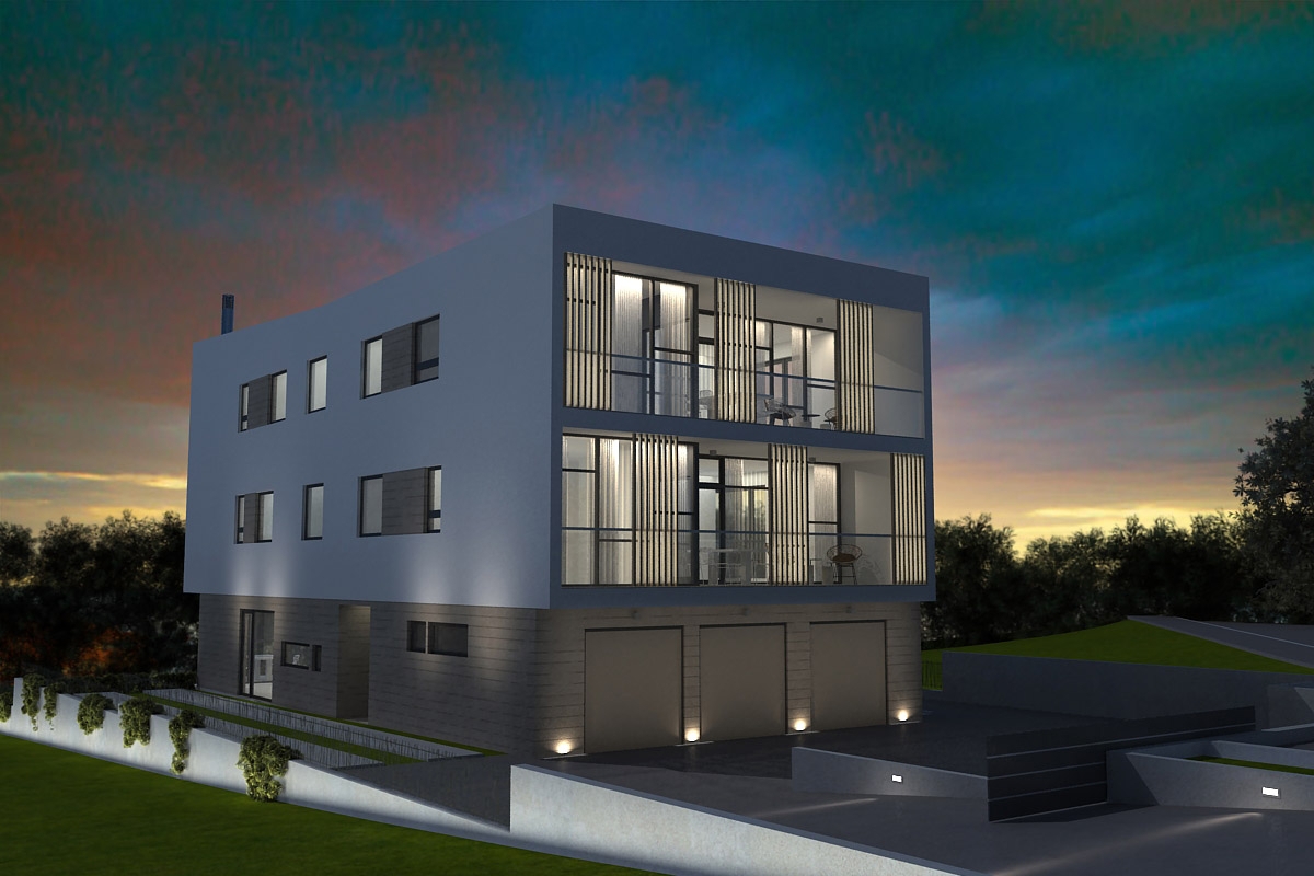 Moderno appartamento in un nuovo edificio