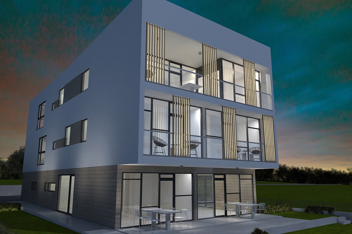 Moderno appartamento in un nuovo edificio